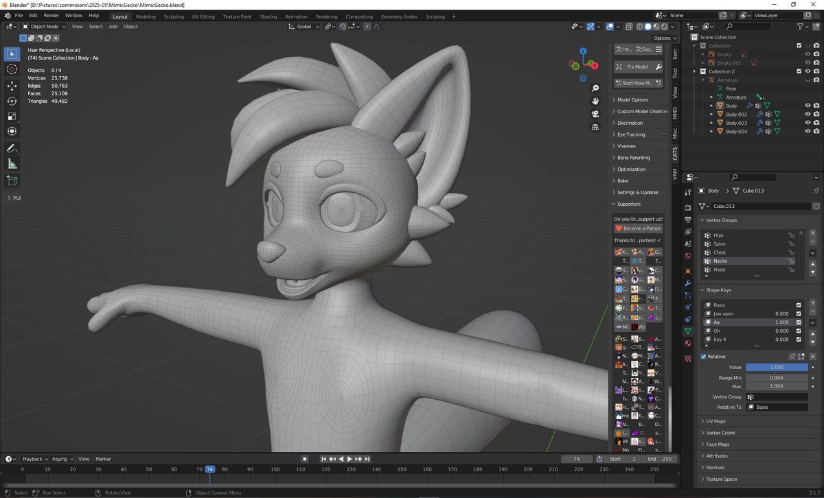 sadly not much to post at the moment but I am working on a avatar comm for a friend :3