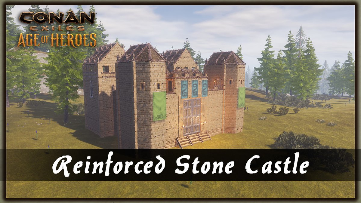 CreativeBuild11's tweet image. HOW TO BUILD A REINFORCED STONE CASTLE
@ConanExiles
#conanexiles #speedbuild #Gaming
馃摵youtu.be/0HdckCrM3t0