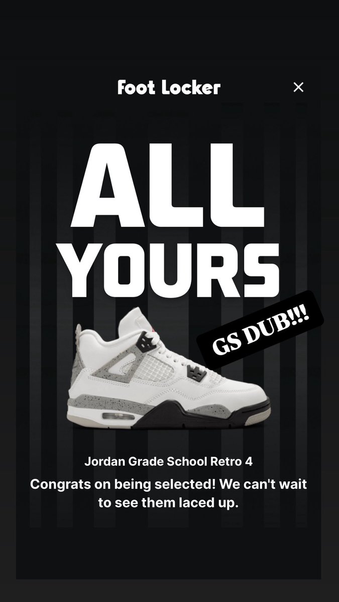 CoachDeeTatum's tweet photo. @SnkrsStock 🌳 
GS: 7Y (Mama 🧸)
Men’s 11:  (Papa 🐻)
Men’s 11.5 (Extra 🐻) https://t.co/ElPpAlBerW