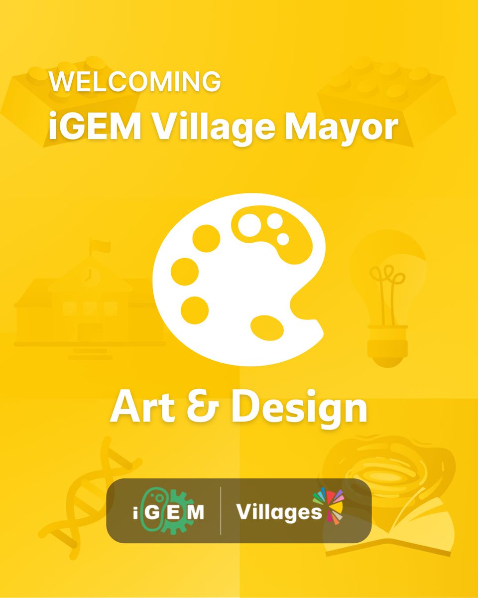 iGEMCommunity's tweet image. Welcoming Dr. Martyn Dade-Robertson as Mayor of the Art & Design Village!
A pioneer in biotech and design, Dr. Martyn brings a passion for storytelling, material innovation and collaboration to help the community design the future of synthetic biology.
villages.igem.org