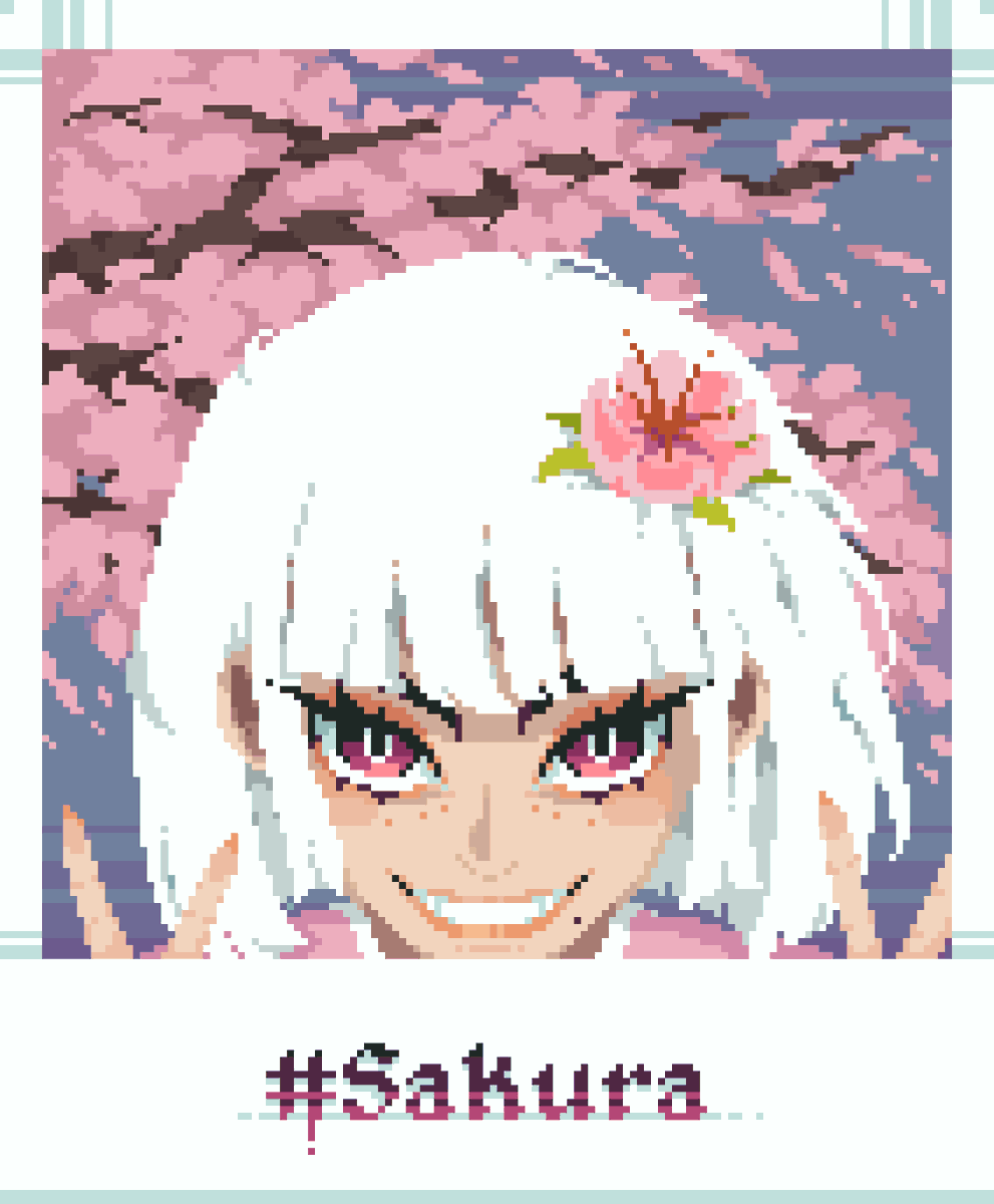 GGrajenowski's tweet photo. Sakura �� but polaroid
#pixelart #ドット絵 #art https://t.co/RyJyP4X93h