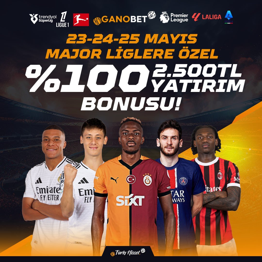 GANOBET İLE MAJOR LİG HEYECANINI KAZANCA ÇEVİR!

%100 - 2500TL Bonus fırsatı!

Çevrim Yok, Çekim Sınırı Yok!

Sadece 100TL ve üzeri yatırımla hemen talep edebilirsin.