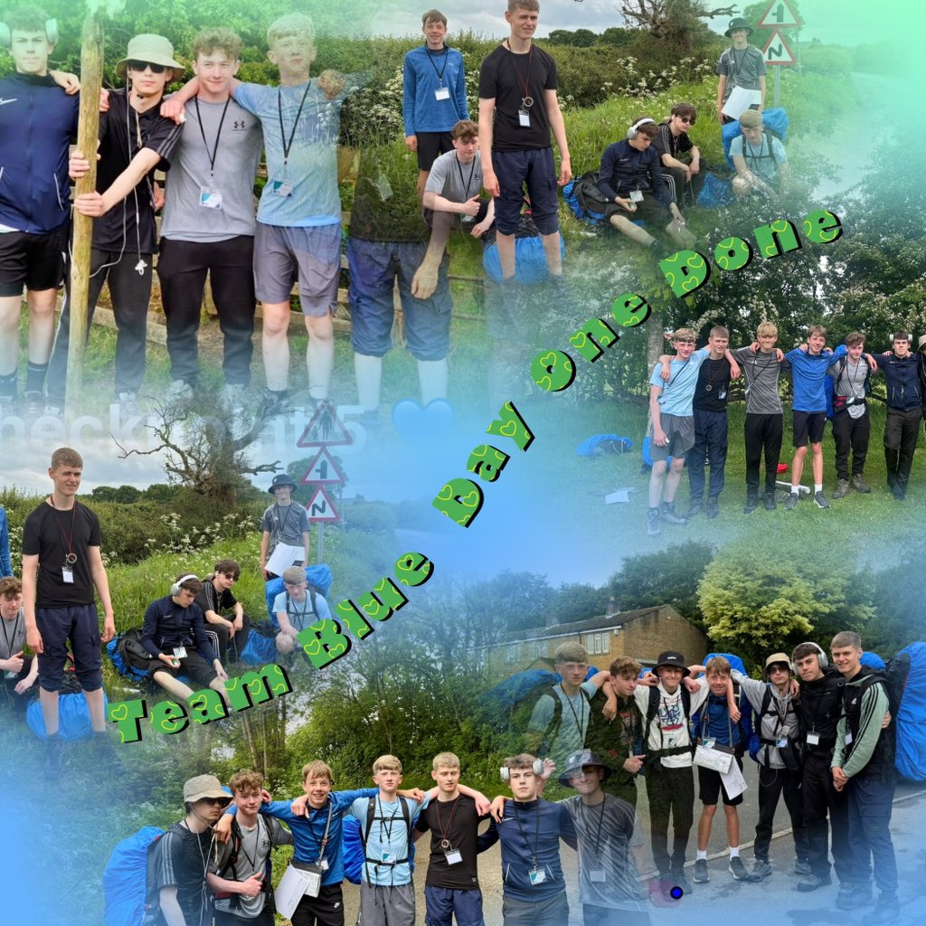 Team Blue 💙 first back and setting up camp… thankfully it is dry. <a href="/DofE_BBG/">BBG DofE</a>