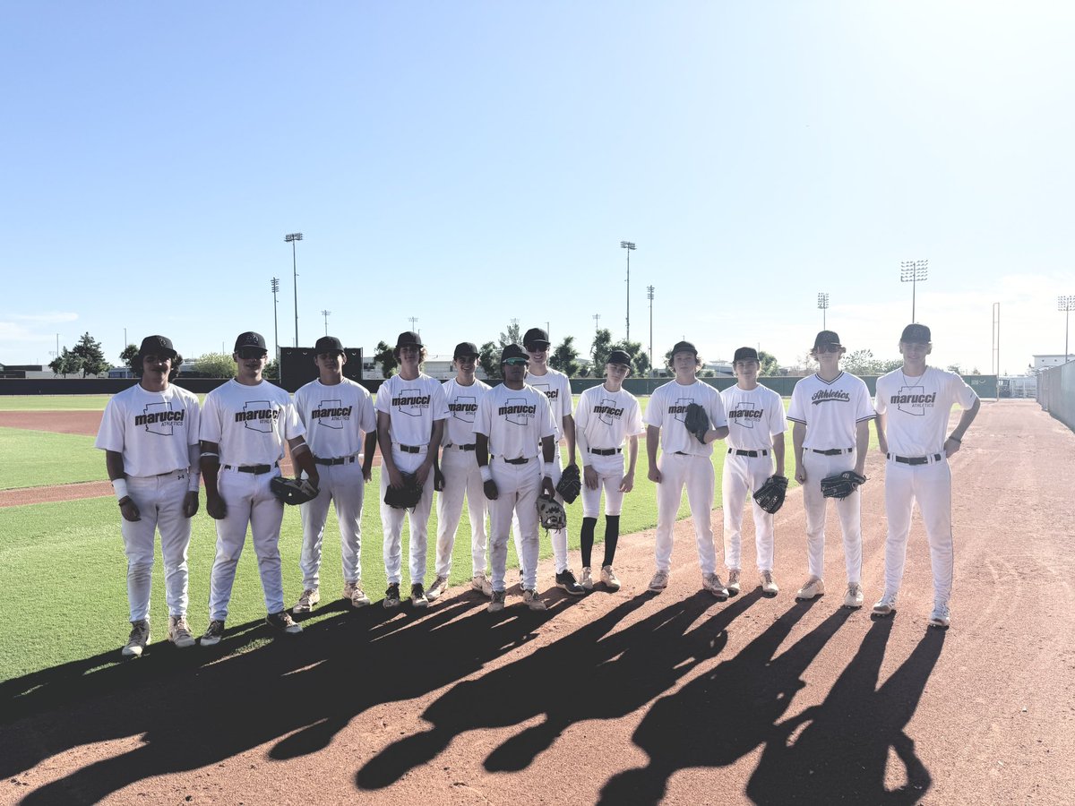 The #marucciathletics2027 boys are back and ready for some competition. Let’s gooo!

#azmarucciathletics #arizonabaseball #azbaseball #arizonaclubbaseball #16ubaseball #clubbaseball