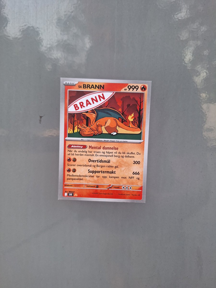 Pokemonkort str. på stickern.
120 kr for 100 stk. (Pluss porto)
Hele overskuddet går til Brann for Ukraina.  Send meg en pm  :)
