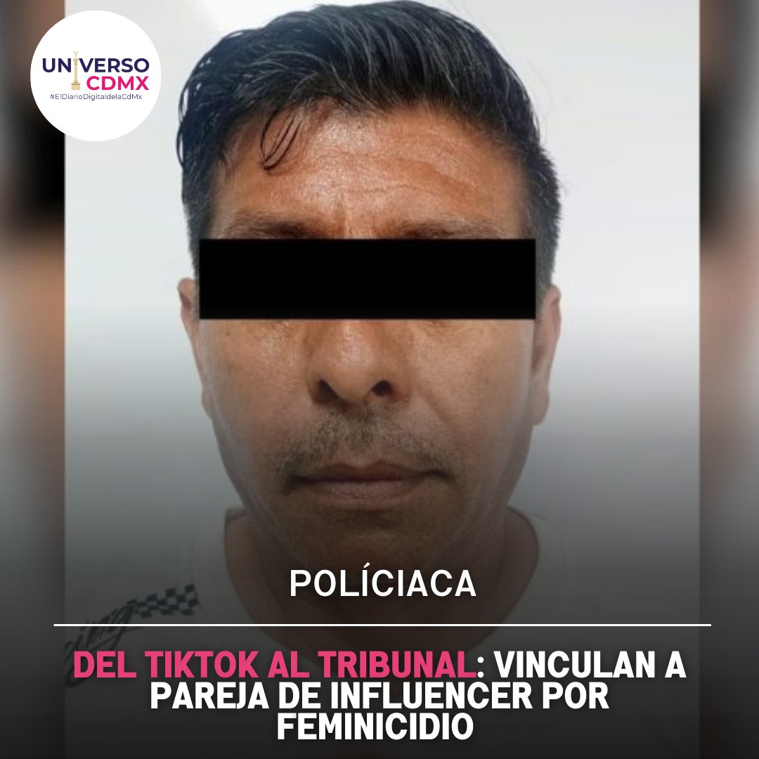 Del TikTok 📱 al penal: acusan al esposo de Lupita Tik Tok. 🚔  
Descubre los detalles: tinyurl.com/4mybddnu 🔍