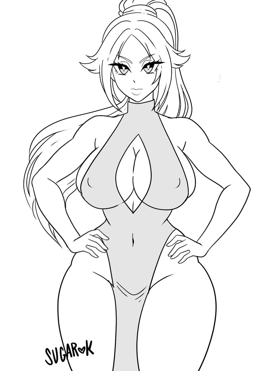 sugar_kane7's tweet photo. 🧡🐱🐈���⬛ WIP  #ShihouinYoruichi #BLEACH #artmoots https://t.co/5vvcHl4hE4