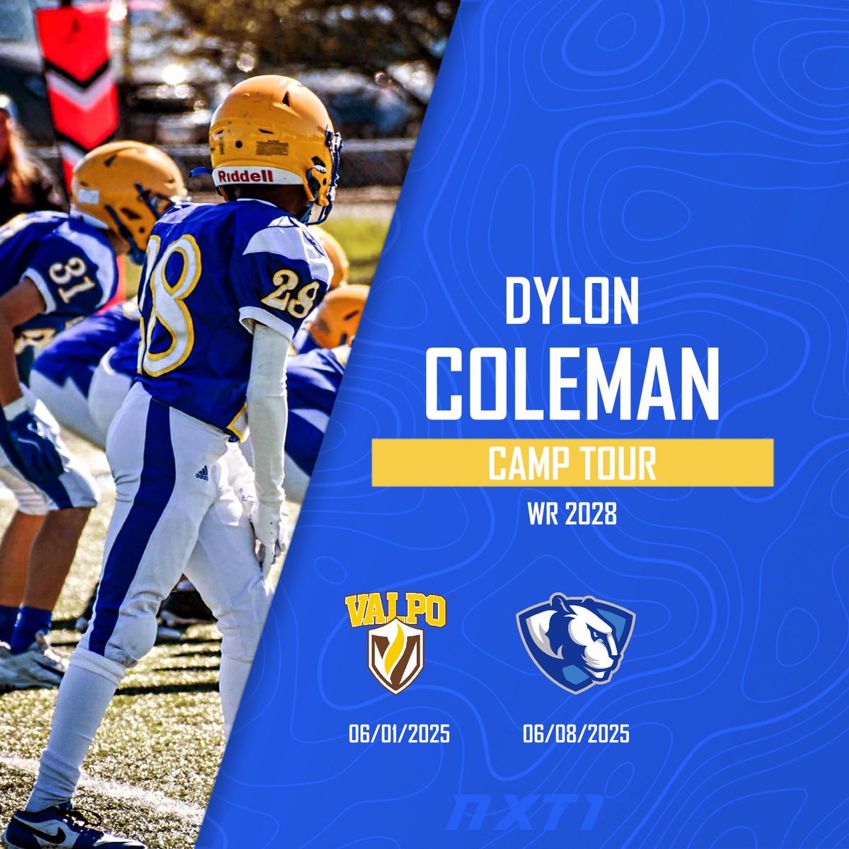 Thank you to all the coaches who invited me out to camps, this is my 2025 summer camp schedule!
<a href="/SandburgEagles/">Sandburg Eagles Football</a> <a href="/CoachMurphCSHS/">Coach Murph</a> <a href="/valpoufootball/">Valpo Football</a> <a href="/CoachGeiger_/">Coach TG</a> <a href="/COACHT2_/">Tino Smith II</a> <a href="/EIU_FB/">Eastern Illinois Football</a> <a href="/Bryan_Ault/">Bryan Ault - Midwest Scout</a> <a href="/PrepRedzoneIL/">Prep Redzone Illinois</a> <a href="/OJW_Scouting/">PrepRedzone Oliver</a> <a href="/247recruiting/">247Sports Recruiting</a> <a href="/SportswithEj/">Coach EJ</a>