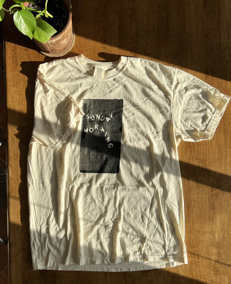 SundayMorningCT's tweet photo. yoooo! we got some left over merch up rn. limited sizes at a discounted price! https://t.co/GnrG5nrtlM https://t.co/WnhLJyQBx0
