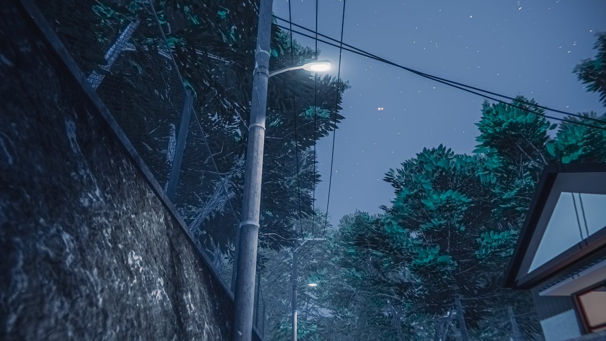 Dim Lights Illuminate The Way Home
帰り道を照らす薄明かり

World : 夜の思い出 Memories of the Night
Author : Ndkmyz

World URL :
vrchat.com/home/world/wrl…

#VRChat_world紹介 #Neo写真