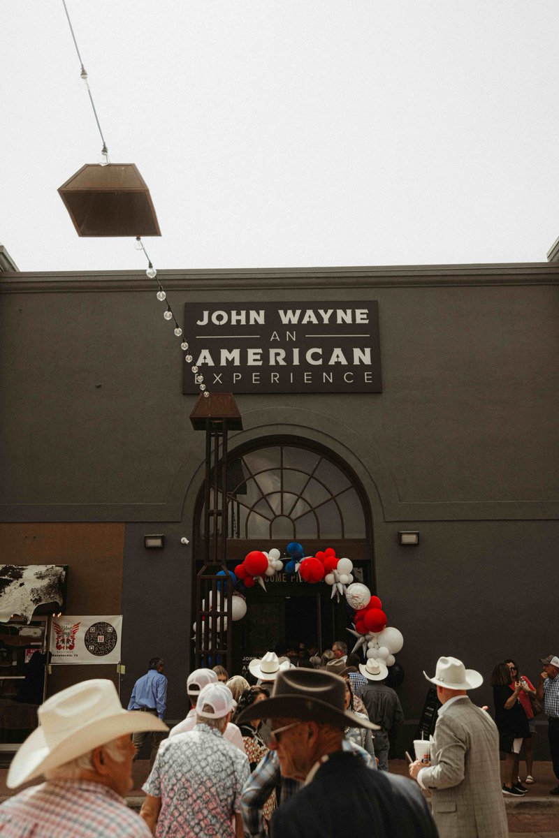 John Wayne Day begins today!
Join us for museum activations, Western-style shopping, and tonight’s VIP experience with the Wayne family. Don't miss out! Get tickets: bit.ly/4a1XeTs

#JohnWayneDay #FortWorthEvents #FamilyWeekendFun