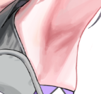 すごい考察した腋の変化
結局最後に収まった 