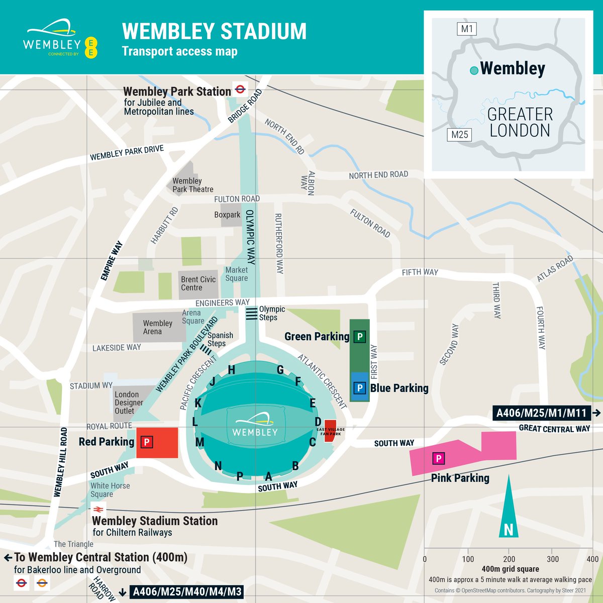 🎉 Play-Off Final Fanzone at Wembley 
📷 10am–12:30pm 
📷 Free entry – no ticket needed 
Located at East Village Fan Park

DJ, food, drinks, face painters &amp; appearance from Theo &amp; Cleo