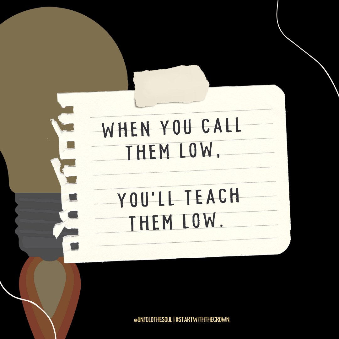 Labels shape actions. If you call them "low," don't be surprised when your expectations—and results—follow suit. Speak life, teach high.
#RuthlessEquity