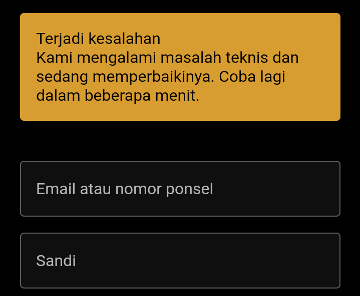 caffekdech's tweet photo. mau nanya ini net nya kenapa ya? sebelumnya limit login, terus ga lama dicoba pw salah. abis itu siang di reset pw udah bisa login lagi, sekarang malah gini lagi #zonauang https://t.co/VwwphvFjVz