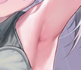 すごい考察した腋の変化
結局最後に収まった 