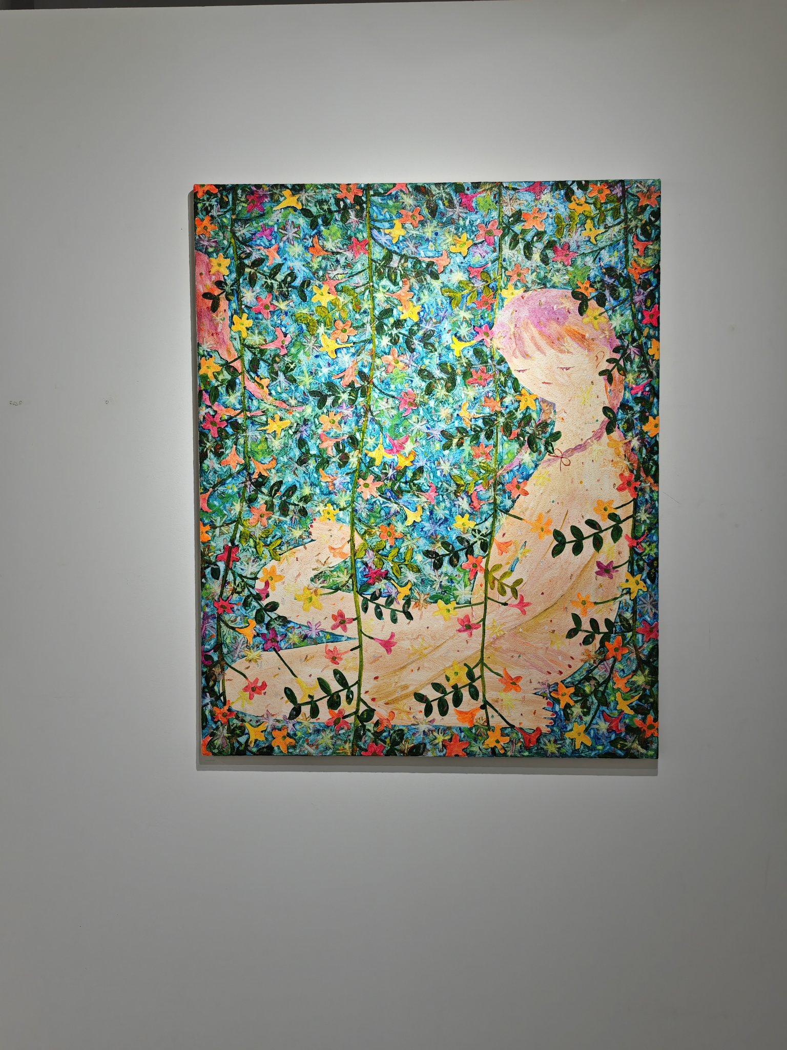 公募展入選作家による直筆現代アート作品　阿蘇山No.7 公募展入選作家による直筆現代アート作品 阿蘇山No.7 - 絵画