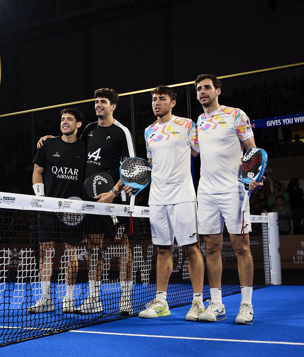 SEMIS!!!🙌💪

Solo puede ganar uno, y casi siempre suelen ser <a href="/Arturocoello__/">Arturo Coello</a> y #tapia . Lo que hacéis es admirable!!👏👏

Qué manera de sufrir y 𝐝𝐢𝐬𝐟𝐫𝐮𝐭𝐚𝐫, Juan Luis! Estos días quedan para uno y también las ganas que ponen los que estáis detrás siempre!🫶🏻

Seguimos! 🤙