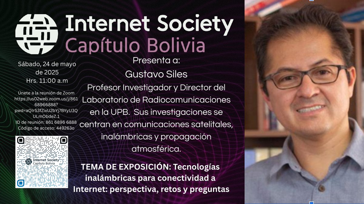 Empezó la charla. El enlace para unirse es: bit.ly/DíaInternet2025.