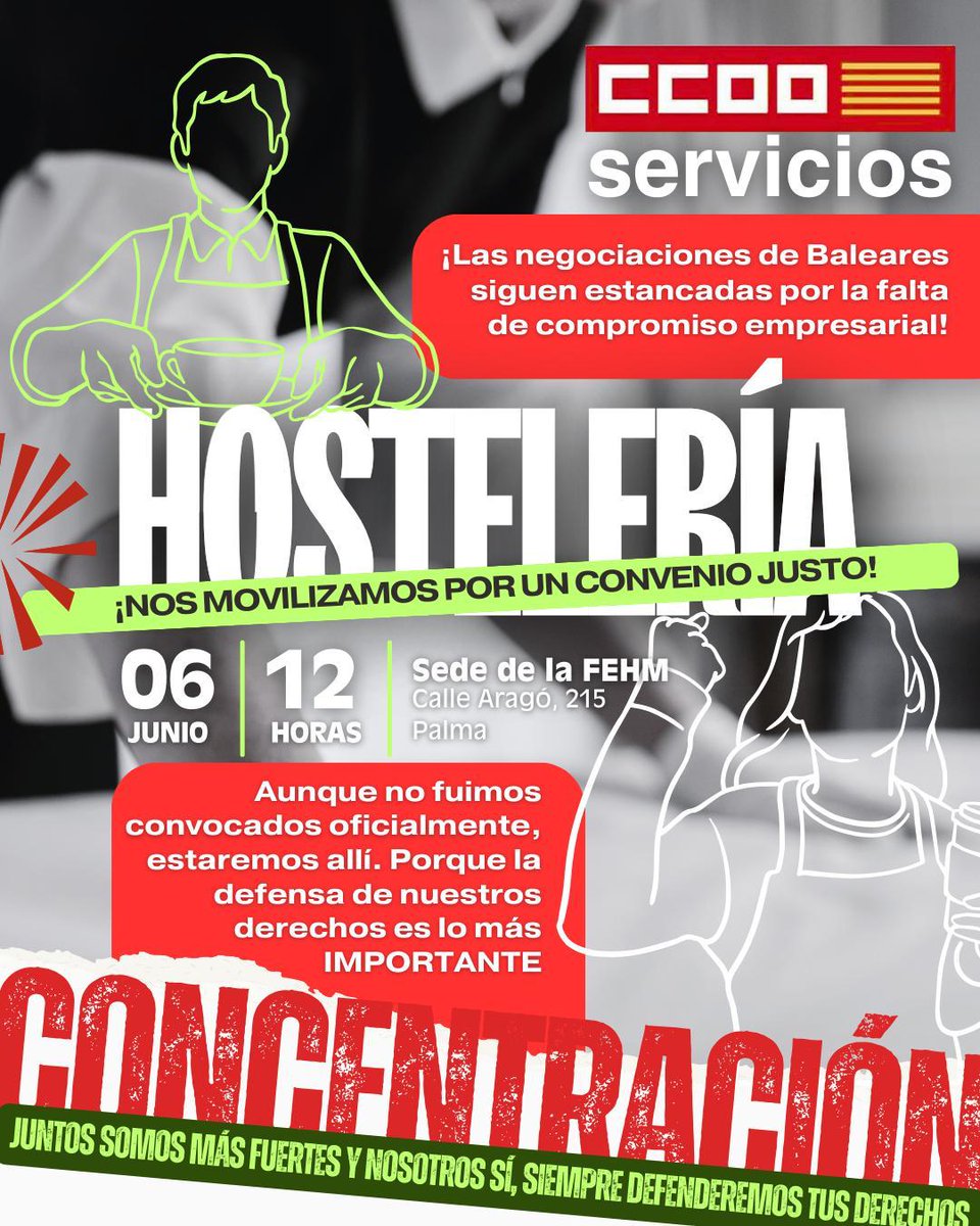 CCOO Illes Balears (@ccoobalears) on Twitter photo 