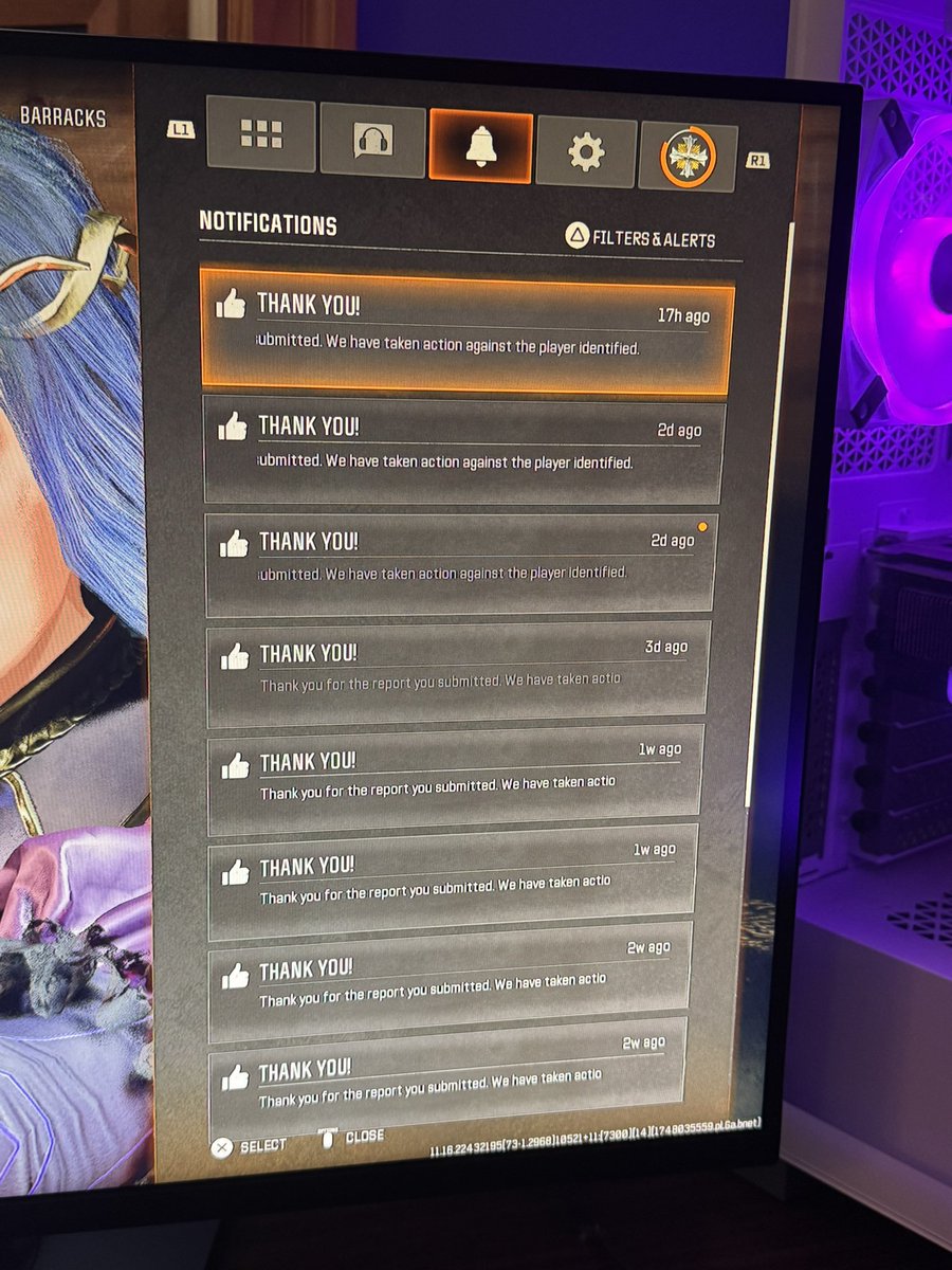 petemonster58's tweet photo. I have like a 100% hit rate when it comes to reporting cheaters on verdansk lmao https://t.co/CFPDEqfKWr