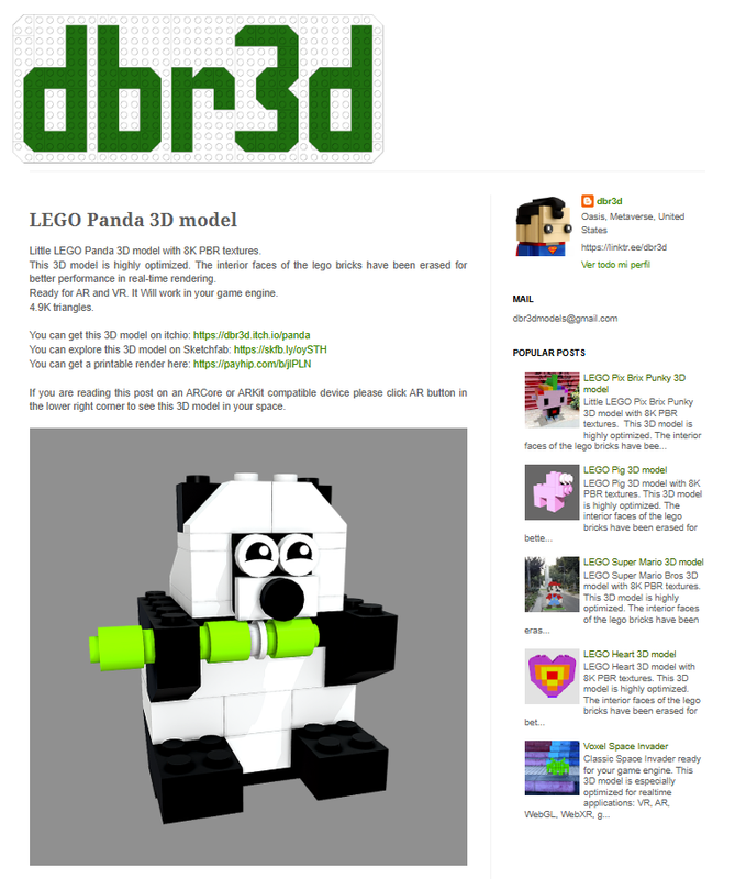 voxel_pacman's tweet photo. Elevate your projects with our real-time ready 3D LEGO Panda! Perfect for game development, VR/AR experiences, and more. High-quality, optimized, and ready to use. Get yours now on itchio!
https://t.co/saAz5wbYex
#3DModel #GameDev #VR #AR #itchio #dbrd https://t.co/OPjiEvnx9n