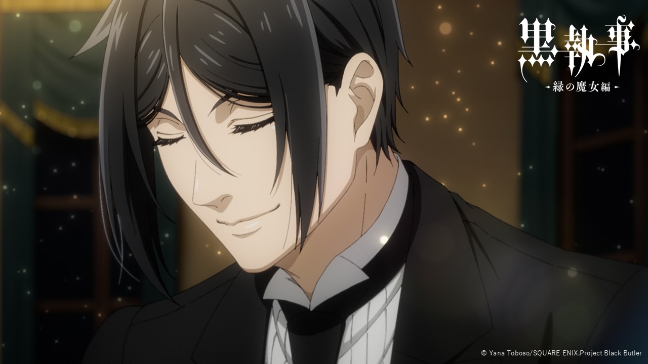黒執事 アニメ「黒執事 -寄宿学校編-」多面カット腕時計 セバスチャンモデル