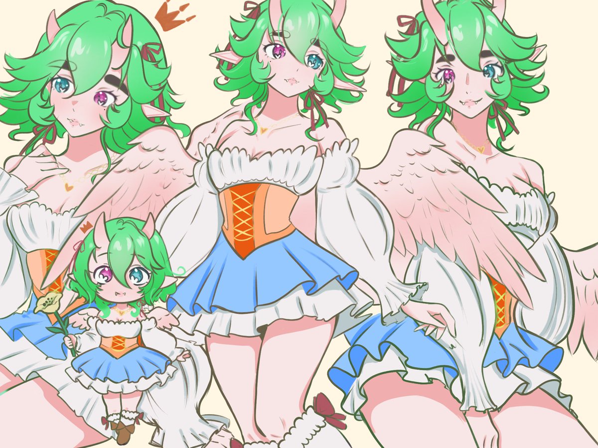 ⊹₊ ˚‧︵‿₊୨ ᰔ 𝐈𝐧𝐭𝐫𝐨𝐝𝐮𝐜𝐭𝐢𝐨𝐧 ᰔ ୧₊‿︵‧ ˚ ₊⊹  

How-dee-doo, dear!   

It's your local Figment here fluttering by!
Ancient sentient fae-rytale decidedly turned #vtuber, albeit a lazy one.

Overall, a giant silly.

Charmed! 💗*:･ﾟ✧

🎨: @/velyhua