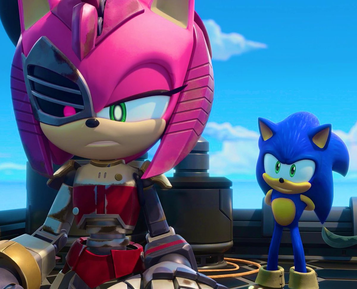 SonicsangH's tweet photo. @rakugaki_lila53 I’m starting to love this 💖💙 #SonRusty #SonAmyfanart https://t.co/97MOD7vDTB