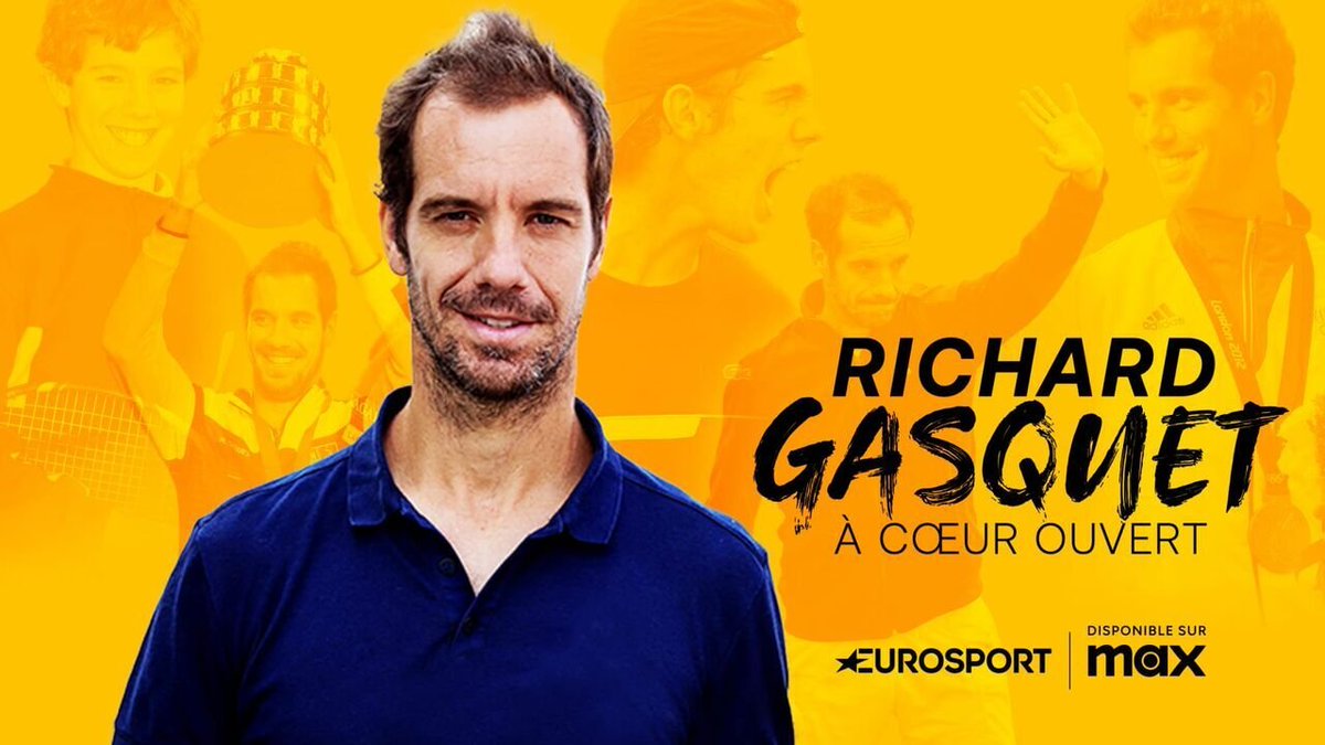 #Homeoftennis #tennis #medias C'est son dernier #RolandGarros :  Ne manquez pas le documentaire sur Richard #Gasquet disponible sur #Eurosport #Max dès ce samedi soir "Richard Gasquet à coeur ouvert" avec <a href="/arnaudclement/">Arnaud Clement</a> <a href="/nmahut/">Nico Mahut</a> et Eric #Deblicker .