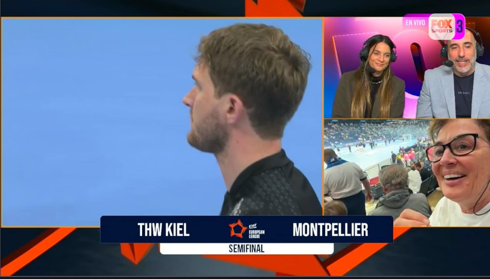 Fox Sports Argentina (@foxsportsarg) on Twitter photo #HandballxFoxSports | <a href="/chinosimonet/">Diego Simonet</a> se juega el pase a la final de la European League vs el Kiel Alemán. Montpellier quiere pisar fuerte en el Final 4.
Mira el partido por Fox Sports 3 con relatos de <a href="/hernandelorenzi/">Hernan E. De Lorenzi</a> y comentarios de <a href="/florponce/">Flor Ponce De León</a> #HandballxFoxSports | <a href="/chinosimonet/">Diego Simonet</a> se juega el pase a la final de la European League vs el Kiel Alemán. Montpellier quiere pisar fuerte en el Final 4.
Mira el partido por Fox Sports 3 con relatos de <a href="/hernandelorenzi/">Hernan E. De Lorenzi</a> y comentarios de <a href="/florponce/">Flor Ponce De León</a>
