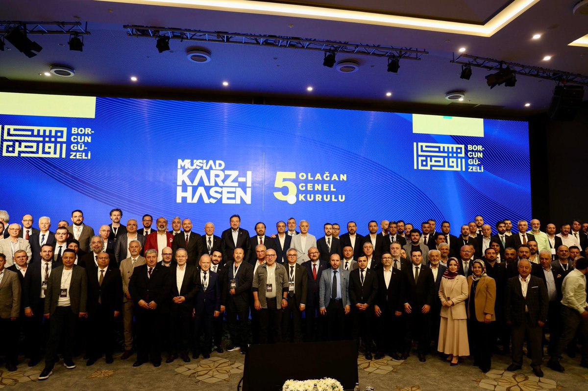 Bugün MÜSİAD Karz-ı Hasen Sandığımızın 5. Olağan Genel Kurulu’nu Genel Başkanımız, önceki dönem Genel Başkanlarımız ve üyelerimizin katılımıyla gerçekleştirdik.

Görevini büyük bir özveriyle yerine getiren ve bugün görev süresini tamamlayan Sandığımızın 4. Dönem Başkanı Sayın
