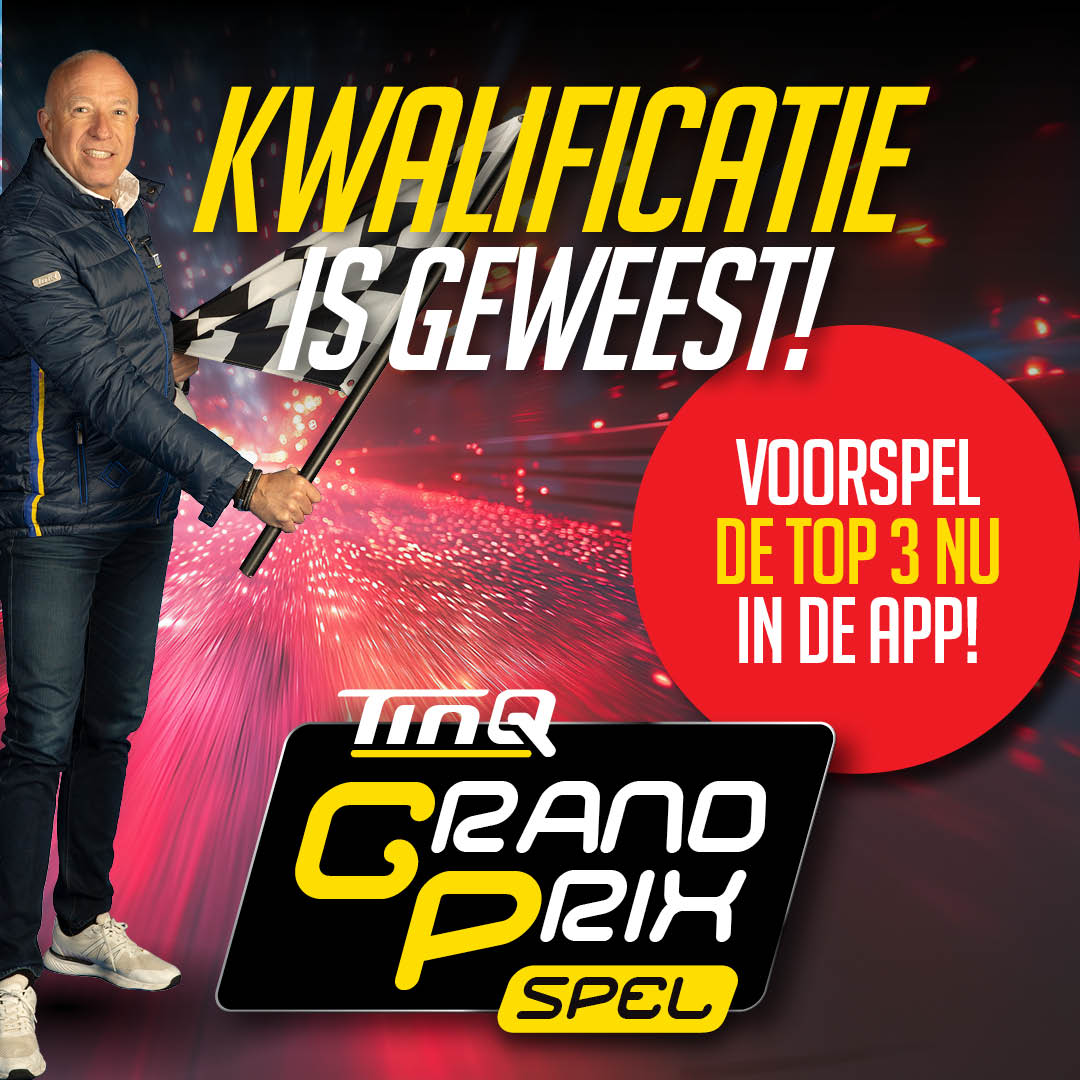 🔥 Nu wordt het spannend… De coureurs hebben hun plek bepaald – nu jij nog!
Doe je voorspelling in de TinQ4U app en maak kans op €111,- gratis brandstof. 
iOS: apple.co/2BdQRvb 
Android: bit.ly/2kzEUcX 

<a href="/jackontracks/">Jack Plooij</a> <a href="/TomCoronel/">Tom Coronel</a> <a href="/jan_lammers/">Jan Lammers</a> <a href="/Olav_Mol/">Olav Mol®️</a>