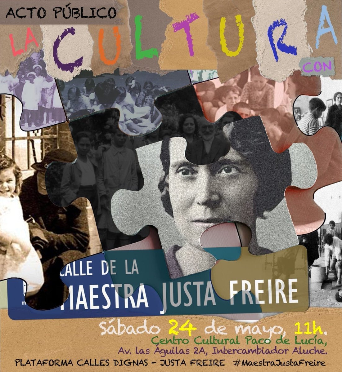 FAPA Giner Ríos (@fapa_giner_rios) on Twitter photo Gracias a tod@s los participantes en el acto público cultural con #MaestraJustaFreire celebrado esta mañana en el centro cultural Paco de Lucía.
Maravillosas actuaciones y muestras culturales con nuestra querida maestra.
<a href="/eldiarioes/">elDiario.es</a> 👇
google.com/amp/s/www.eldi… Gracias a tod@s los participantes en el acto público cultural con #MaestraJustaFreire celebrado esta mañana en el centro cultural Paco de Lucía.
Maravillosas actuaciones y muestras culturales con nuestra querida maestra.
<a href="/eldiarioes/">elDiario.es</a> 👇
google.com/amp/s/www.eldi…