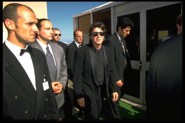 Al Pacino in Cannes, 1996.
