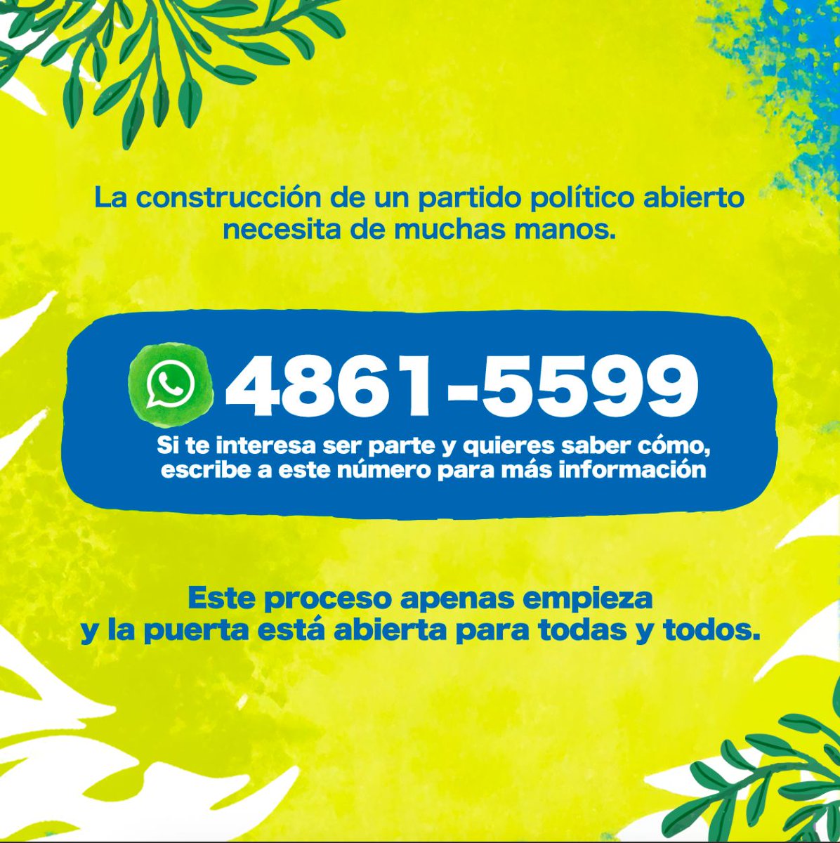 Movimiento Semilla Metro🌱 (@semillametro_) on Twitter photo ¡Muchas gracias por atender al llamado!
La transformación continúa organizándose 😉 Atentas y atentos a nuestras próximas convocatorias ¡Muchas gracias por atender al llamado!
La transformación continúa organizándose 😉 Atentas y atentos a nuestras próximas convocatorias