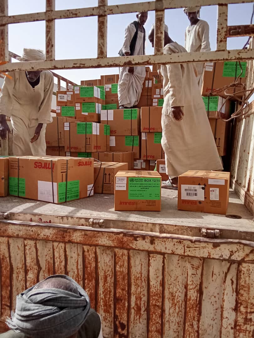 WHO Sudan (@whosudan) on Twitter photo .<a href="/WHO/">World Health Organization (WHO)</a> provided 15 metric tons of medical supplies to the State Ministry of Health & <a href="/MSF/">MSF International</a> for their lifesaving operations in Khartoum.
The supplies delivered with <a href="/WFP/">World Food Programme</a> support will help treat 58K patients for cholera, malaria, dengue & complicated severe acute malnutrition.
#Sudan .<a href="/WHO/">World Health Organization (WHO)</a> provided 15 metric tons of medical supplies to the State Ministry of Health & <a href="/MSF/">MSF International</a> for their lifesaving operations in Khartoum.
The supplies delivered with <a href="/WFP/">World Food Programme</a> support will help treat 58K patients for cholera, malaria, dengue & complicated severe acute malnutrition.
#Sudan