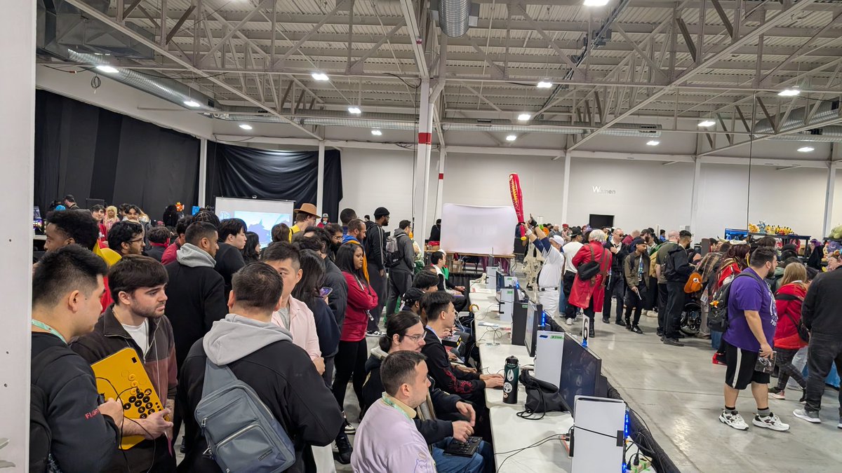 Anime North 2025 Fighting Games have begun. 

#AN2025