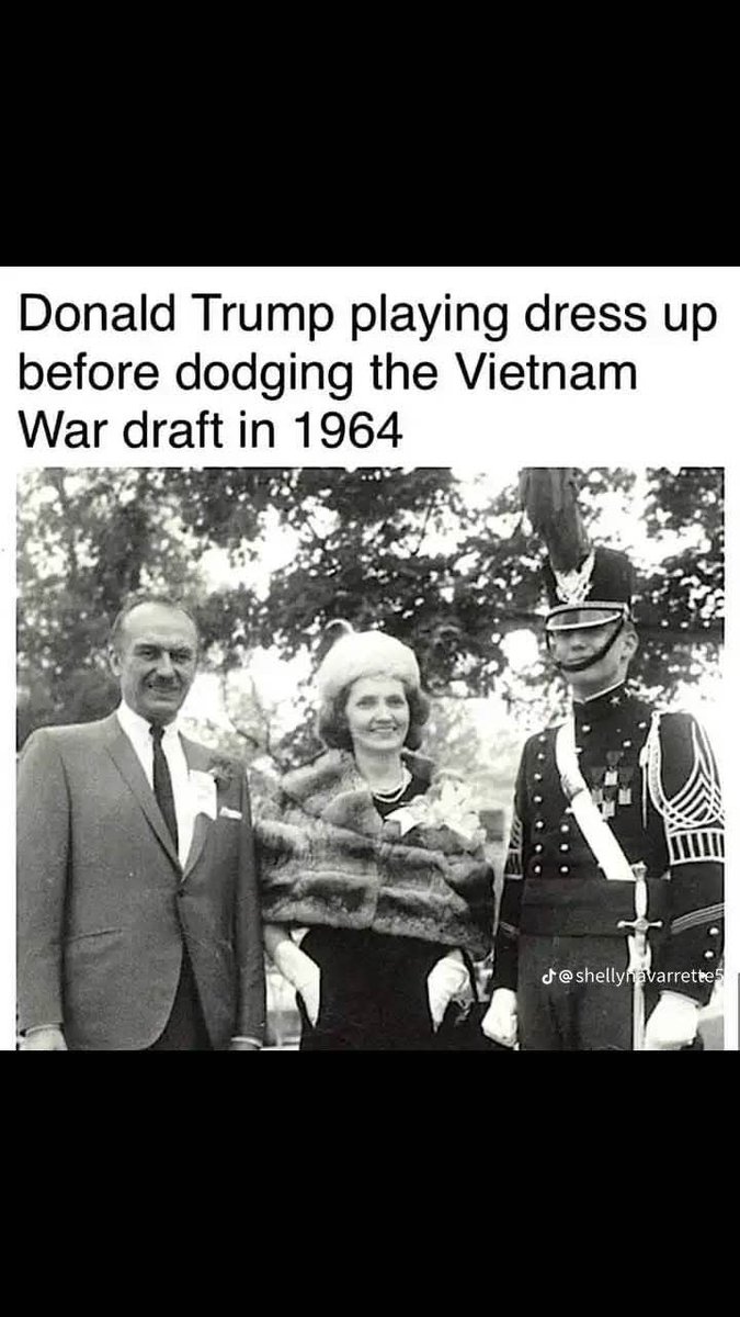 <a href="/realDonaldTrump/">Donald J. Trump</a> BONE SPURS PRESIDENT WANTS A MILITARY PARADE?