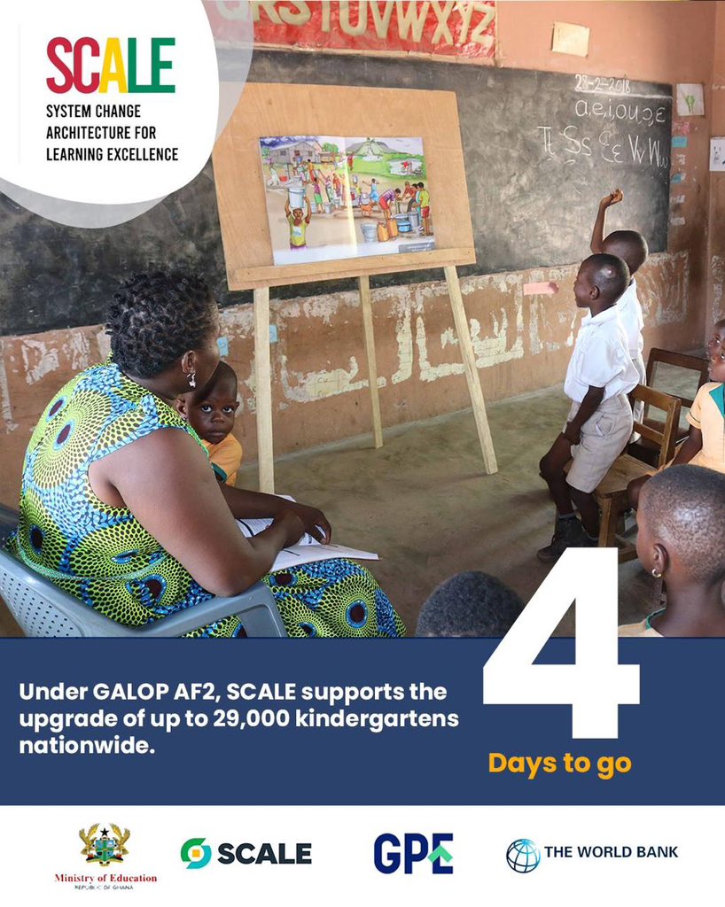 As part of the GALOP initiative, SCALE’s funding contributes to upgrading nearly 29,000 kindergartens across Ghana. These improvements include better-trained teachers, child-focused learning materials, and support for socio-emotional growth.

#GALOPAF2