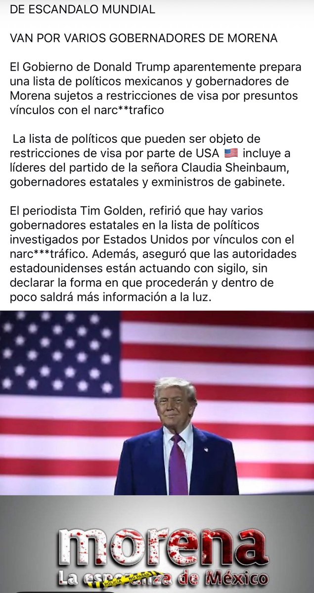 fzavala12's tweet image. Los USA se andan tardando en venir por los #MoreNarcos 
Si tú también. Estás de acuerdo que vengan por ellos dale Rt