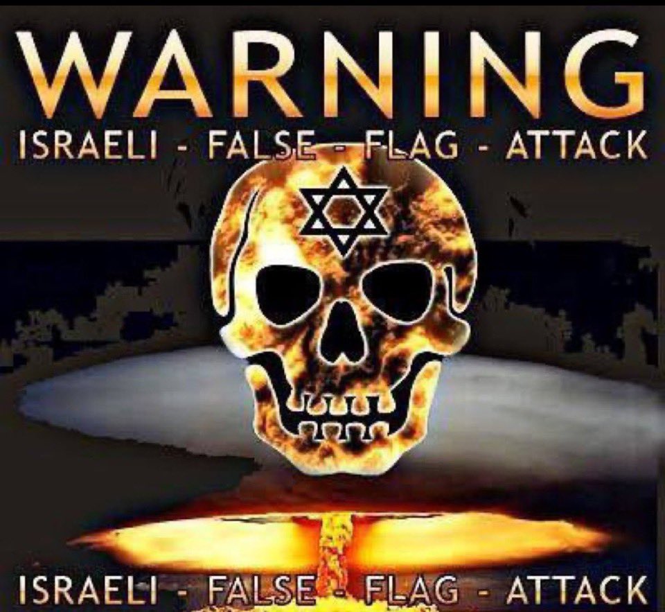 Israel 🇮🇱 needs a false flag, and they need it right now. ✅

Keep your head on a swivel!