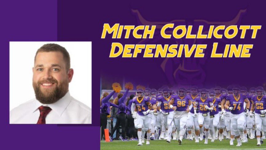 Maverick Football Scoop (@maverick_scoop) on Twitter photo A BIG TIME WELCOME TO <a href="/CoachCollicott/">Mitch Collicott</a> & his family to the Maverick Nation!
βWe are looking forward to his work ethic, passion and genuine player relationships that Mitch will bring to the Defensive Line! The experience Mitch has gained playing D2 football, coaching the position A BIG TIME WELCOME TO <a href="/CoachCollicott/">Mitch Collicott</a> & his family to the Maverick Nation!
βWe are looking forward to his work ethic, passion and genuine player relationships that Mitch will bring to the Defensive Line! The experience Mitch has gained playing D2 football, coaching the position