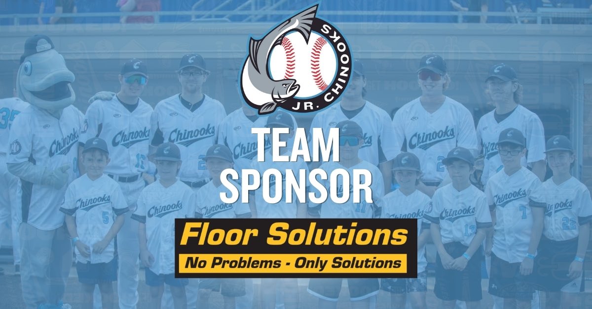 Big thanks to Floor Solutions LLC for being a 2025 Junior Chinooks team sponsor! ⚾️