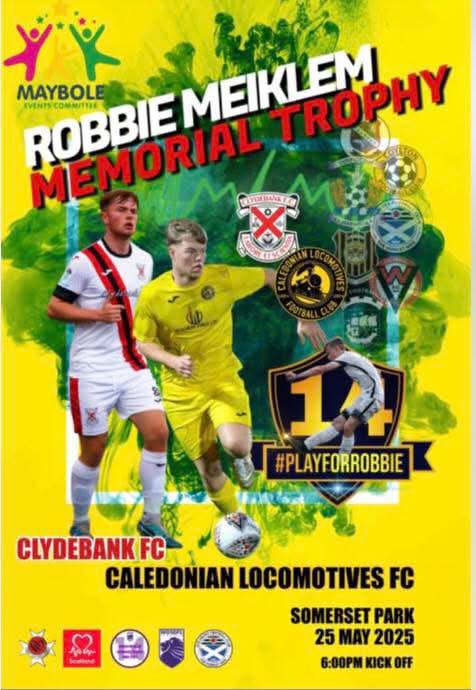 Transport for tomorrows Cup Final.

Players and Supporters Bus will be leaving from John Paul Academy, Summerston, G23 5LY at 3pm with arrival at Somerset Park planned for 4.15pm.

Seats are pre booked with only a few left.

See you all tomorrow 🟡⚫️