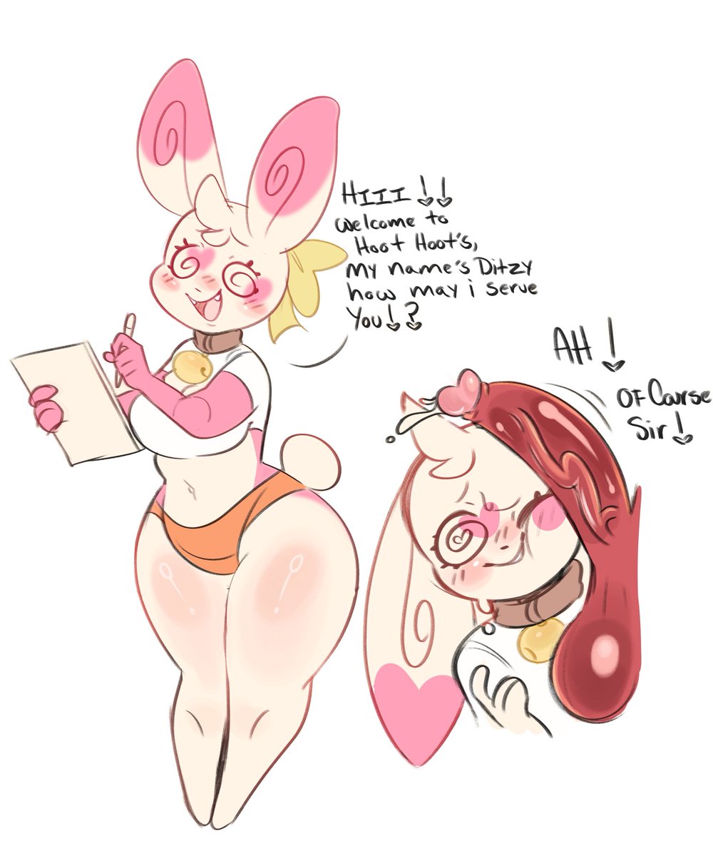 Ditzy will happily take your order!!❤️✨[Been meaning to post this]