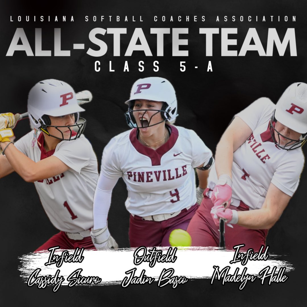 Amanda Scully (@defense_mindset) on Twitter photo Pineville Softball snags 3 spots on the <a href="/TheLHSCA/">LHSCA</a> 5A All-State team, and all 3 are <a href="/Defense_Mindset/">Amanda Scully</a> kids. <a href="/CassidySicuro/">Cassidy Sicuro</a>, <a href="/jadin0609/">Jadin Basco 2027</a>, and <a href="/madelyn_halle/">Madelyn Halle</a> are extremely respected and feared among high school coaches in Louisiana, and this goes to show they’re making huge names for Pineville Softball snags 3 spots on the <a href="/TheLHSCA/">LHSCA</a> 5A All-State team, and all 3 are <a href="/Defense_Mindset/">Amanda Scully</a> kids. <a href="/CassidySicuro/">Cassidy Sicuro</a>, <a href="/jadin0609/">Jadin Basco 2027</a>, and <a href="/madelyn_halle/">Madelyn Halle</a> are extremely respected and feared among high school coaches in Louisiana, and this goes to show they’re making huge names for