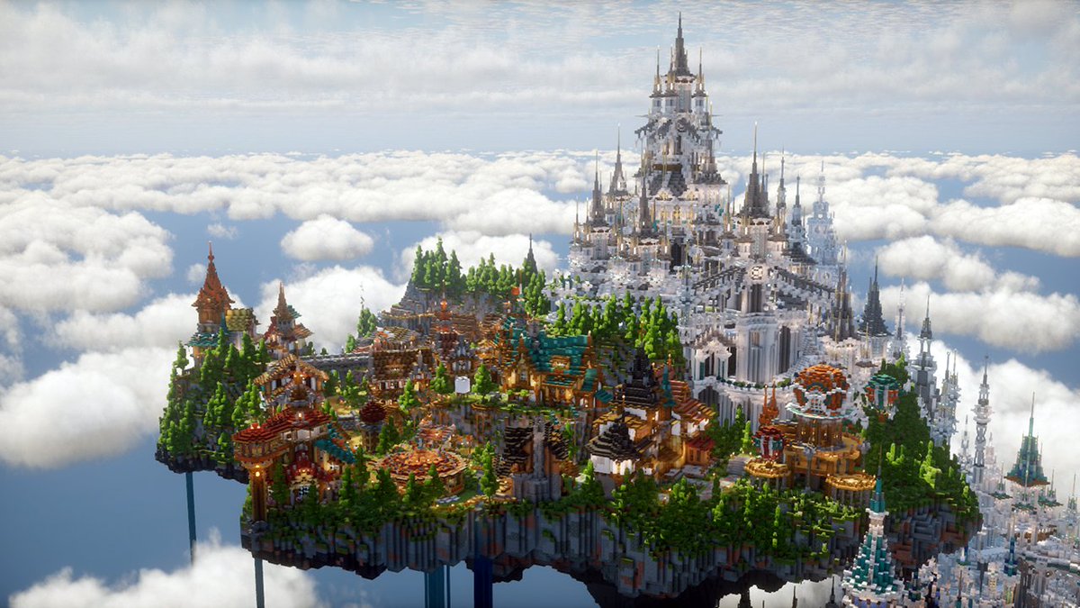 天空の街、完成。