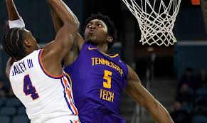 UnclePen1's tweet photo. Rodney Johnson Jr (6'5" F, TN Tech) was in the portal and commited to Toledo. Contract issues and re-entered portal. He shot 51.0% from the field, including a 40.2 mark (33-of-82) on 3pt!!  Another sharpshooter for NC State? https://t.co/3exuXyGMjO