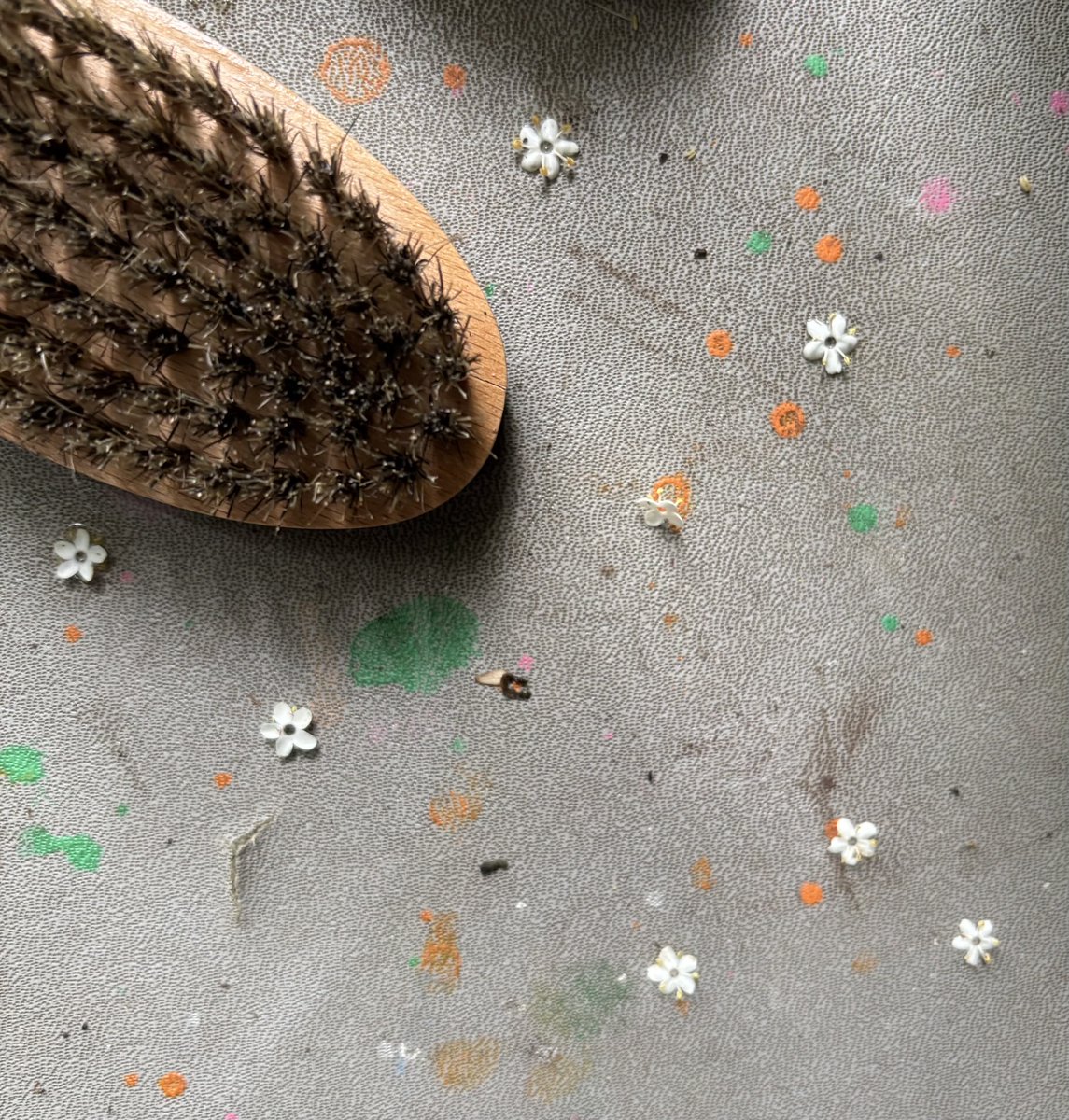 I was brushing the roots of some wood avens today (as you do) when I looked down at the surface I was working on and realised how much these elderflower flowers that had blown in from somewhere looked like tiny stars. 

#woodavens #roots #elderflowers #nature #medicinalplants